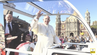  Angelus: Apostolic journey of his Holiness Pope Francis to Mexico
